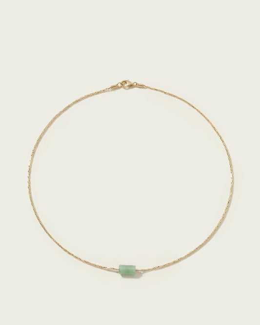 GARGANTILLA PIEDRA VERDE