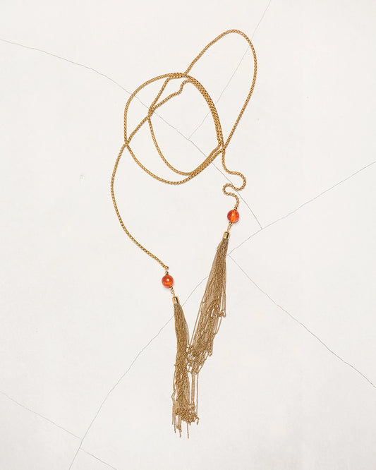 CORDÓN ÁGATA NARANJA