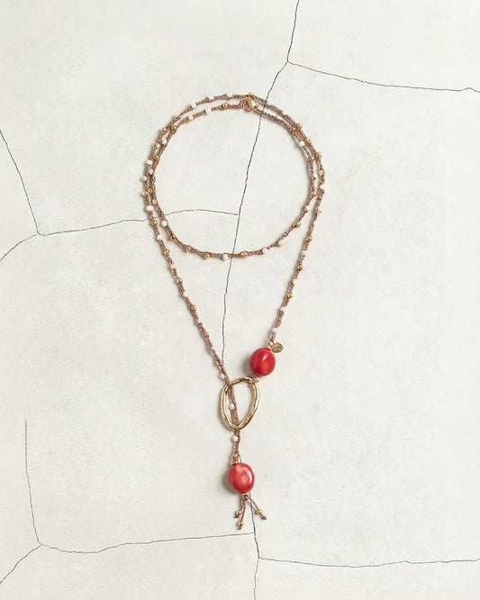 COLLAR CORTO TRENZADO VELATTI