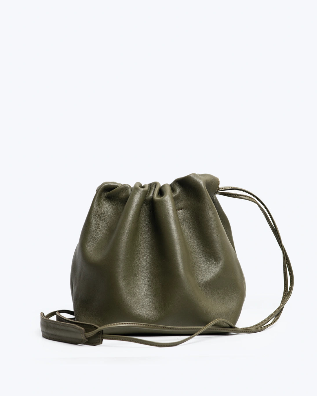 BOLSO PIEL VERDE