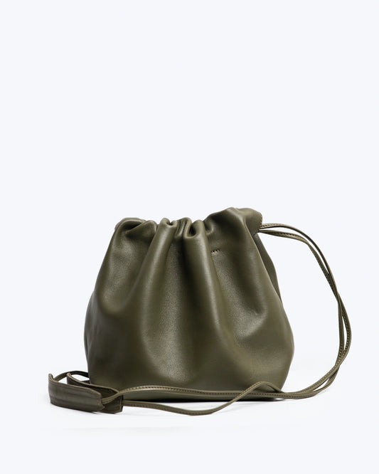 BOLSO PIEL VERDE