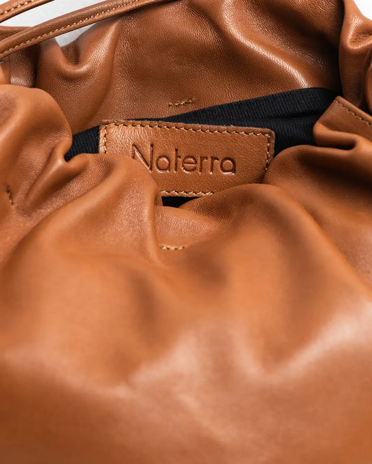 BOLSO PIEL MARRON