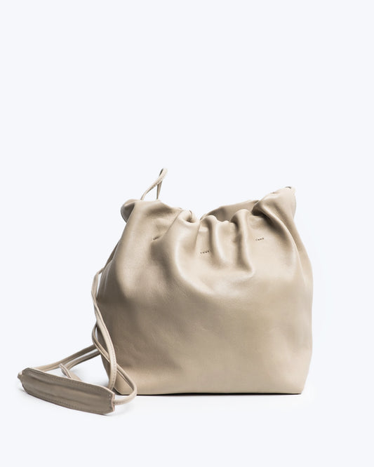 BOLSO PIEL HUESO