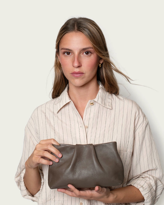 Mole leather bag