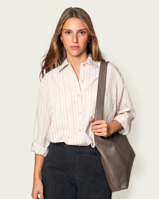 Mole leather bag