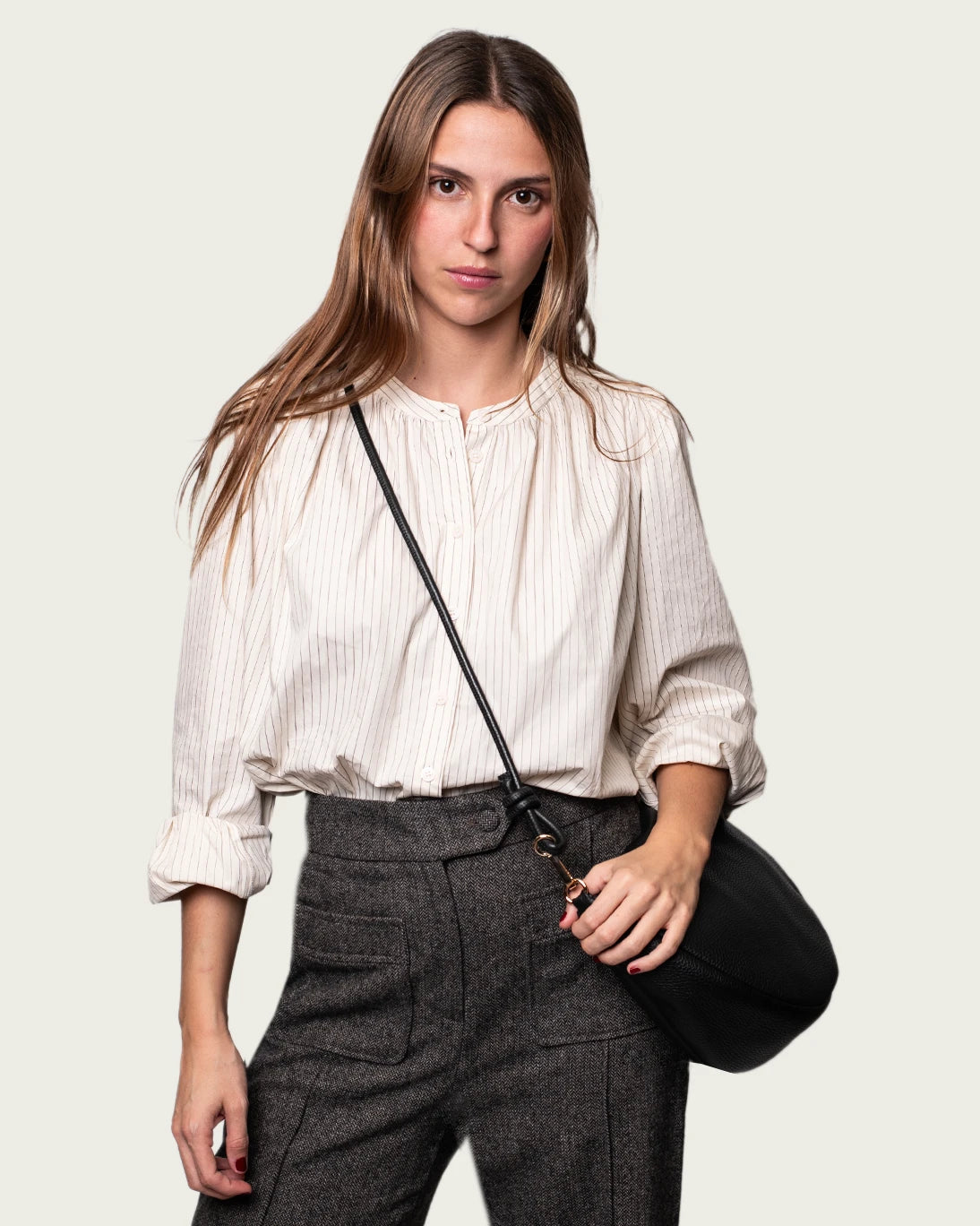 BOLSO MINI GONDOLA NEGRO 29X23CM