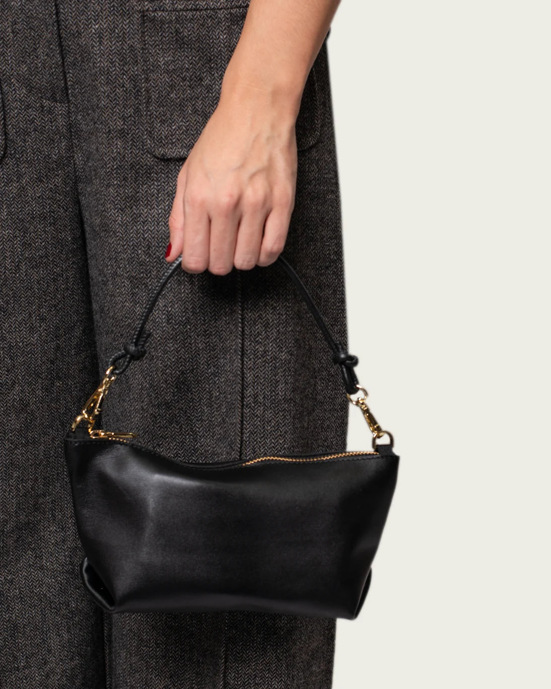 BOLSO MINI MARINA NEGRO 22X12CM