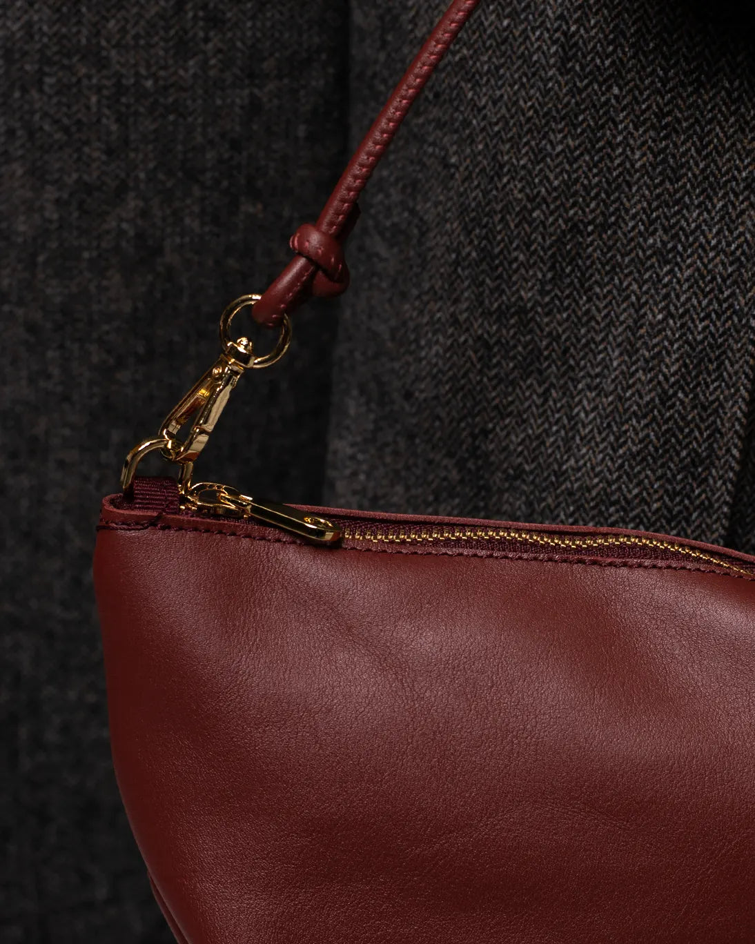 BOLSO MINI MARINA BURDEOS 22X12CM