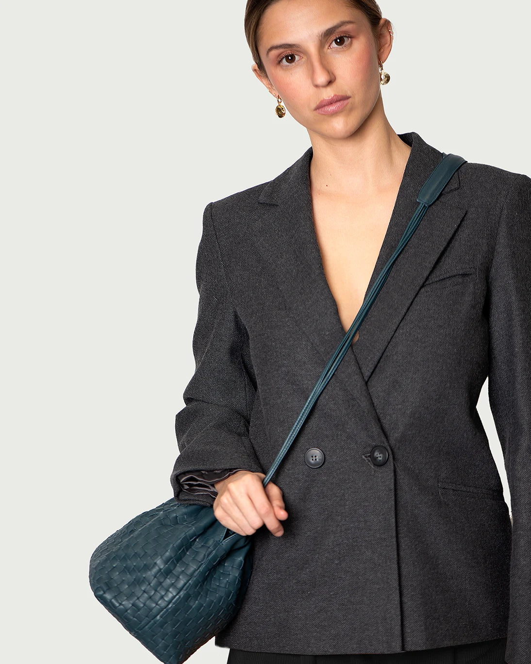 BOLSO DE PIEL AZULÓN