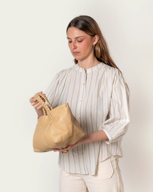 BOLSO DE PIEL DINA ARENA 40X18X18CM