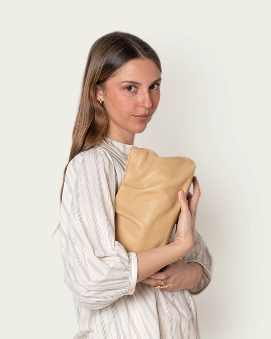 BOLSO PIEL MAYA ARENA 27X17CM