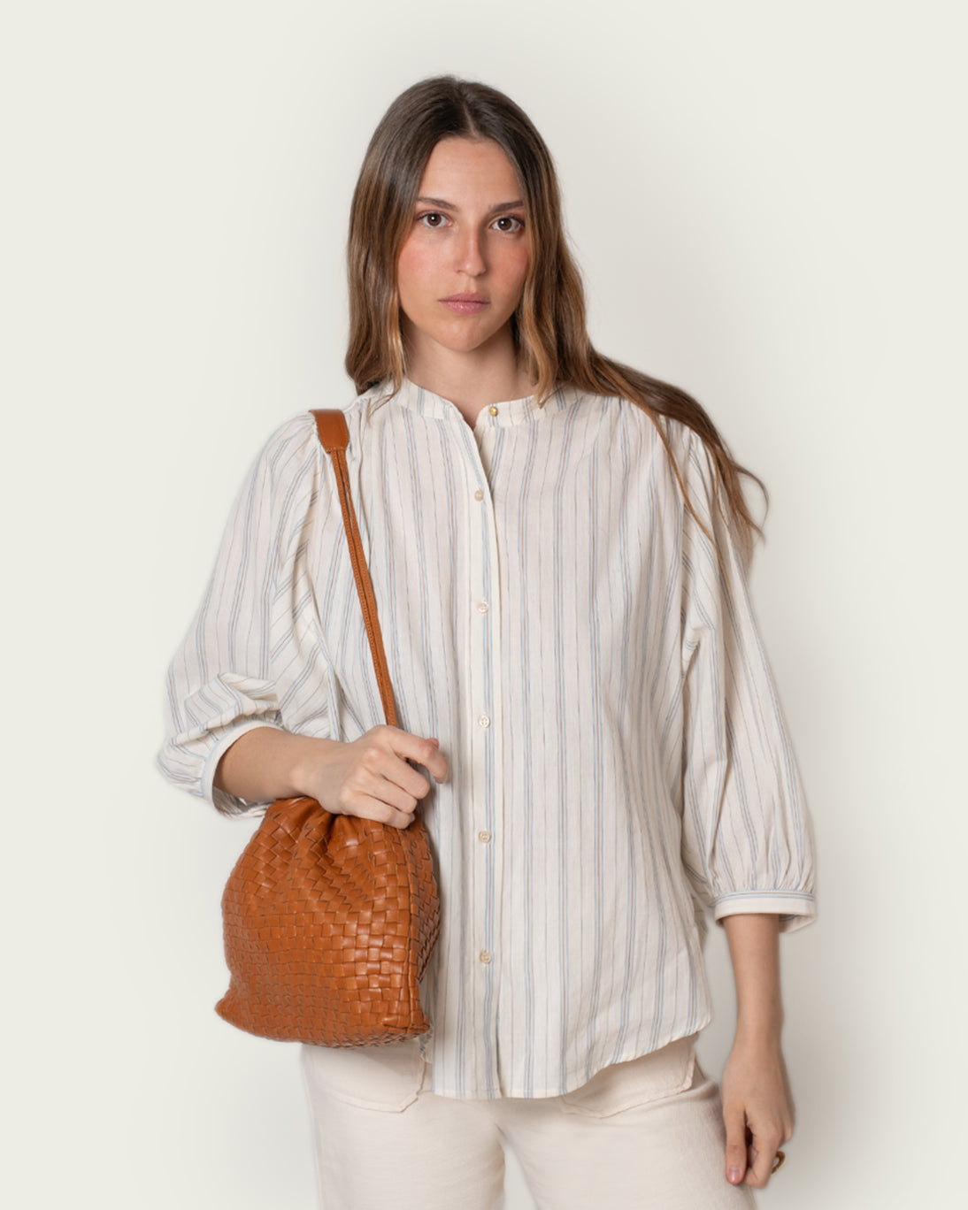 BOLSO PIEL MALIA CARAMELO 30X23X5CM