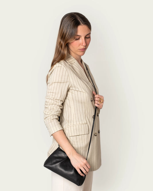 AIKO NOIR LEATHER BAG