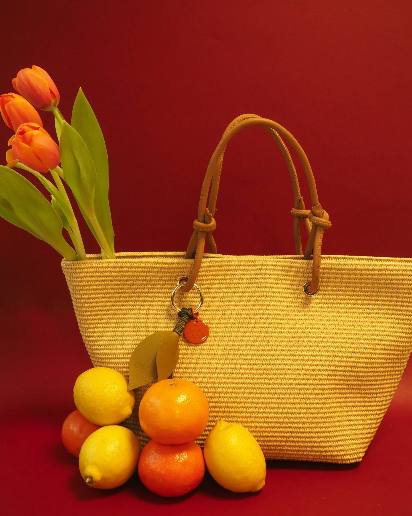 BOLSO SHOPPING RAFIA 45X22CM