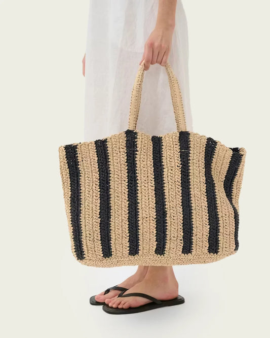 BOLSO GIORGIA RAYAS 50X30CM