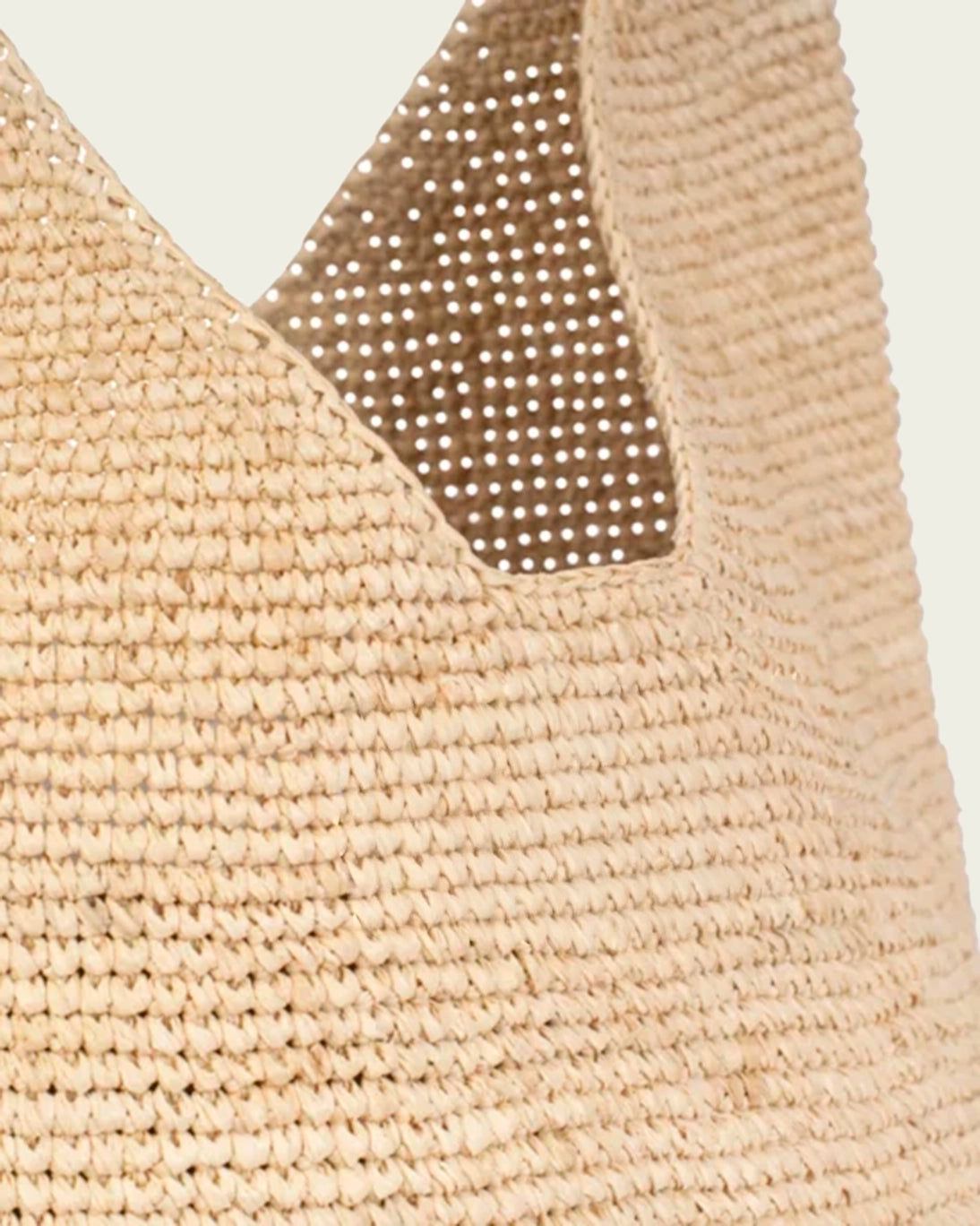BOLSO RAFIA JANGA NATURAL 40X35X17CM