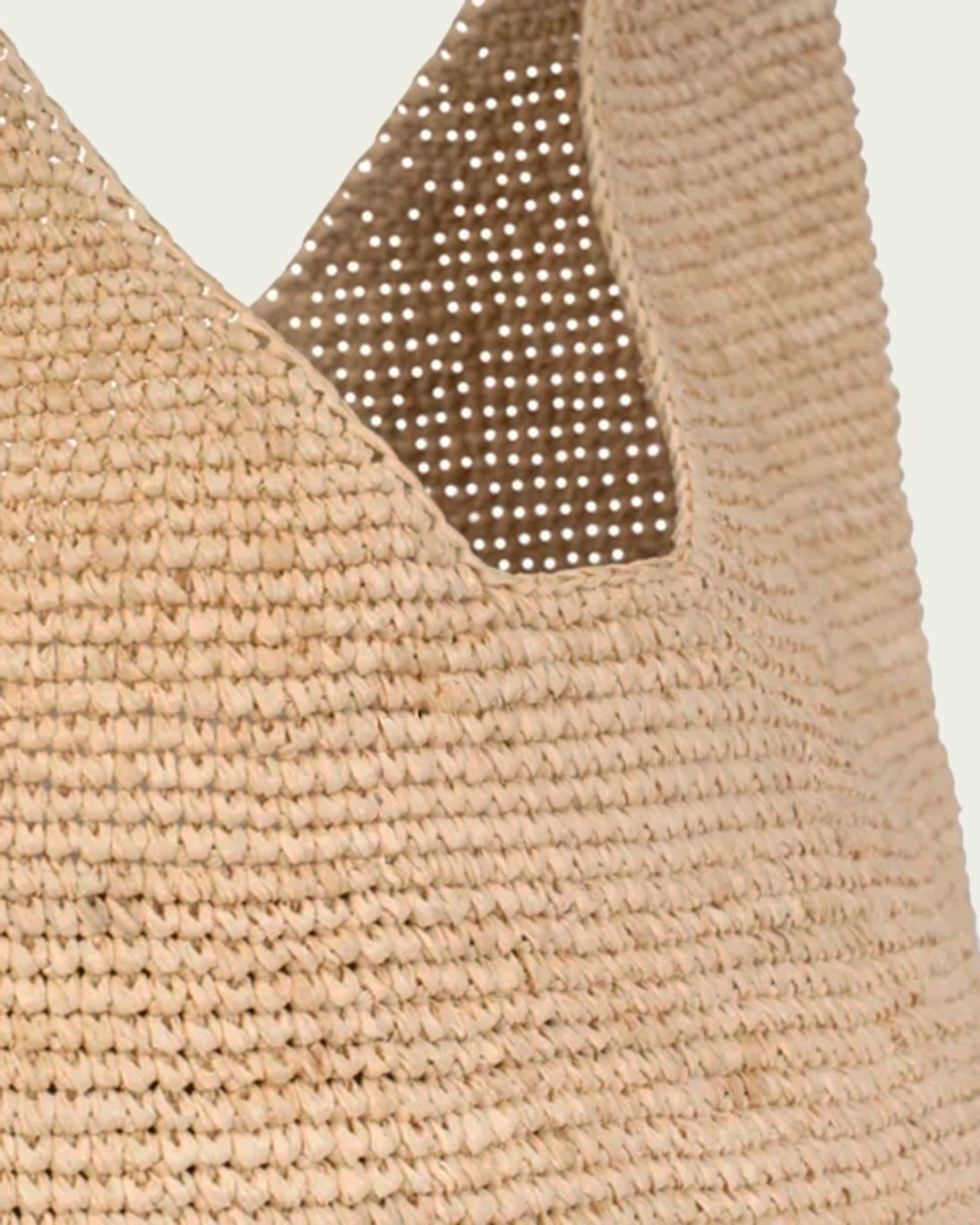 BOLSO RAFIA JANGA TOSTADO 40X35X17CM