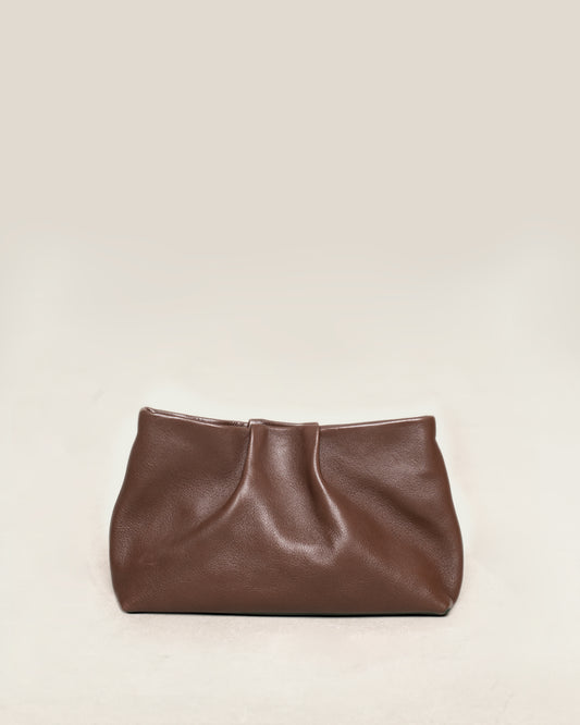 BOLSO DE PIEL MAYA CHOCOLATE