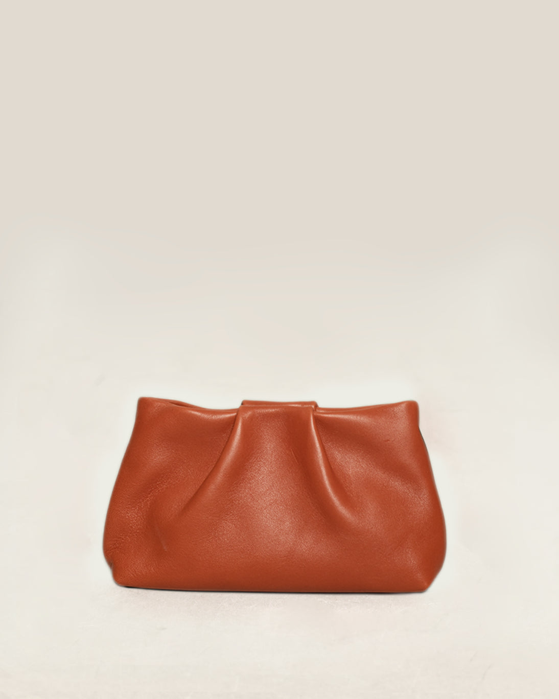 BOLSO DE PIEL MAYA NARANJA
