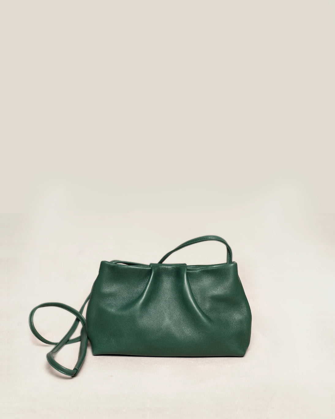 BOLSO DE PIEL AIKO VERDE