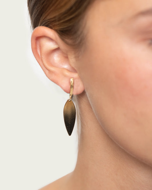 PENDIENTES HOJA LARGA
