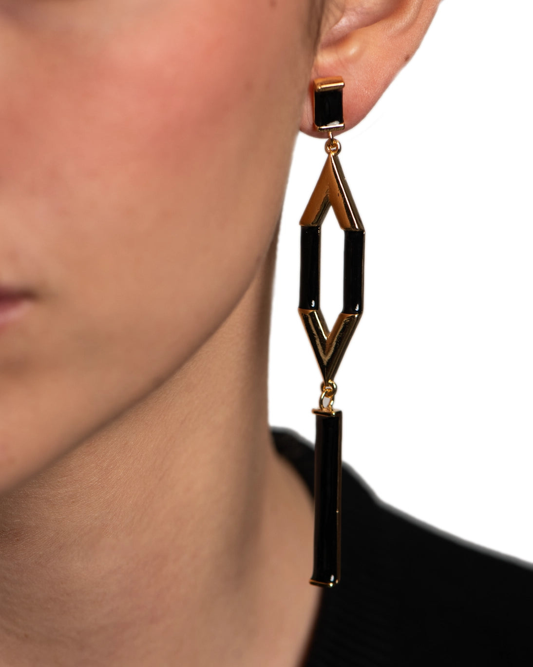 PENDIENTES LUISA NEGROS