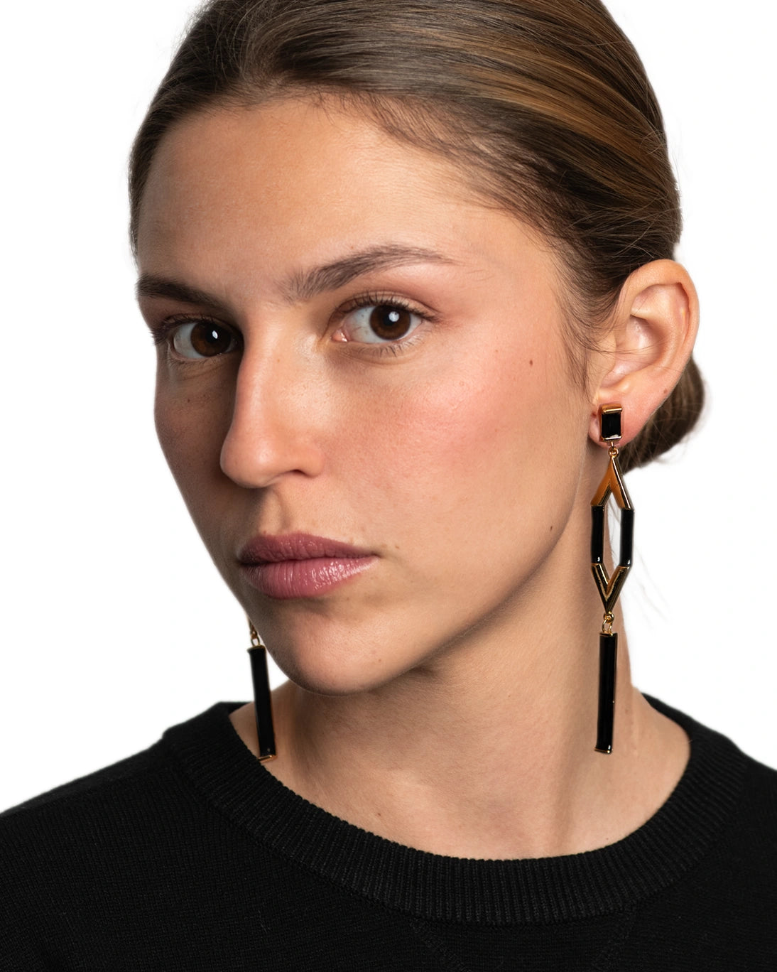 PENDIENTES LUISA NEGROS