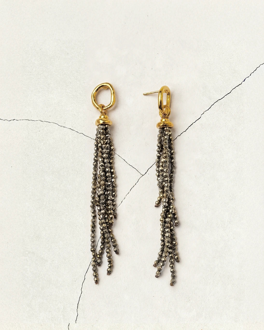 PYRITE EARRINGS