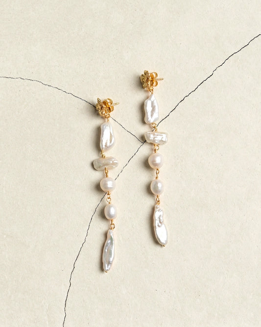 PENDIENTES PERLAS