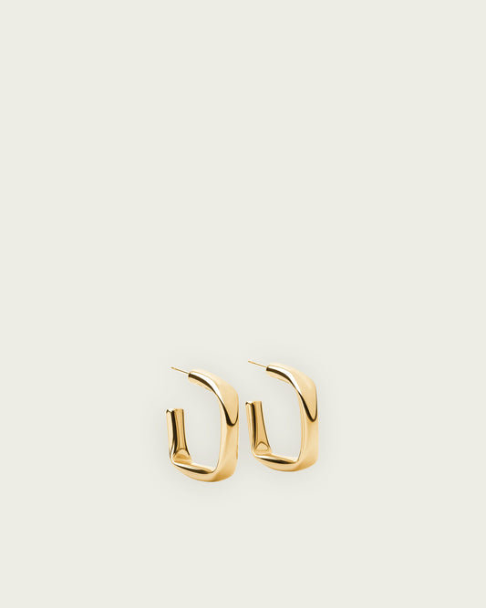 PENDIENTES ARO CUADRADO