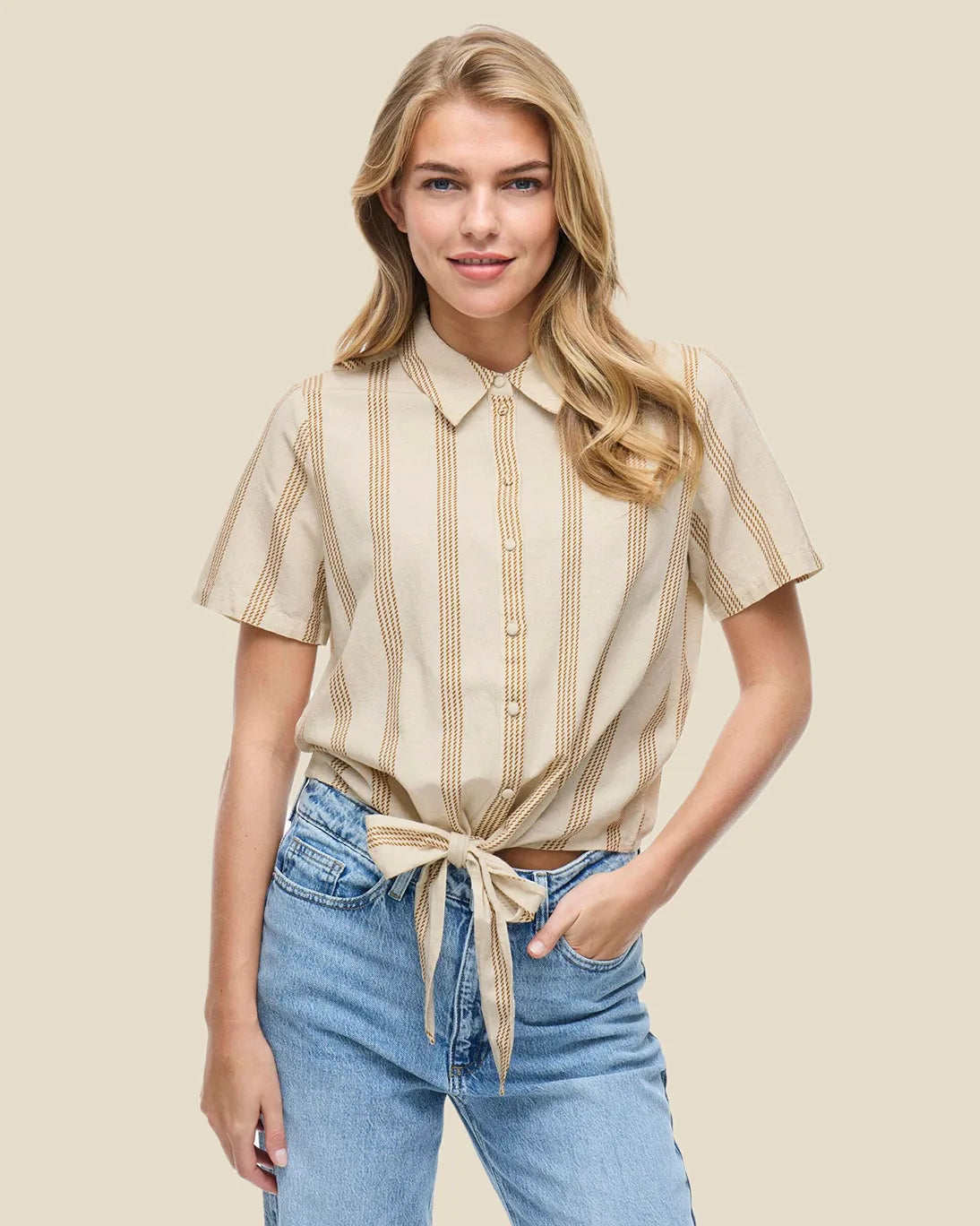 Camisa de rayas de Vila