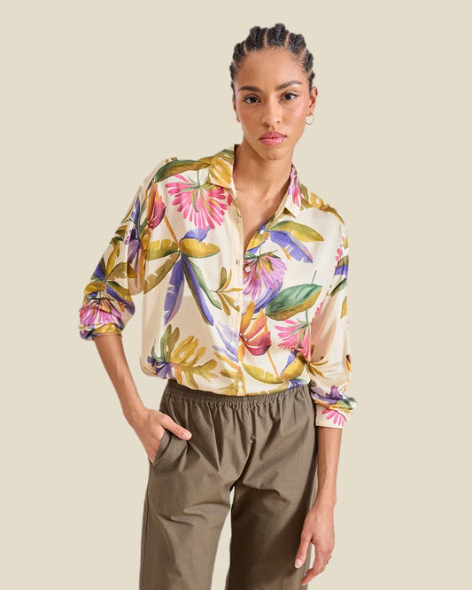Camisa Charlot de flores de la marca Hartford.