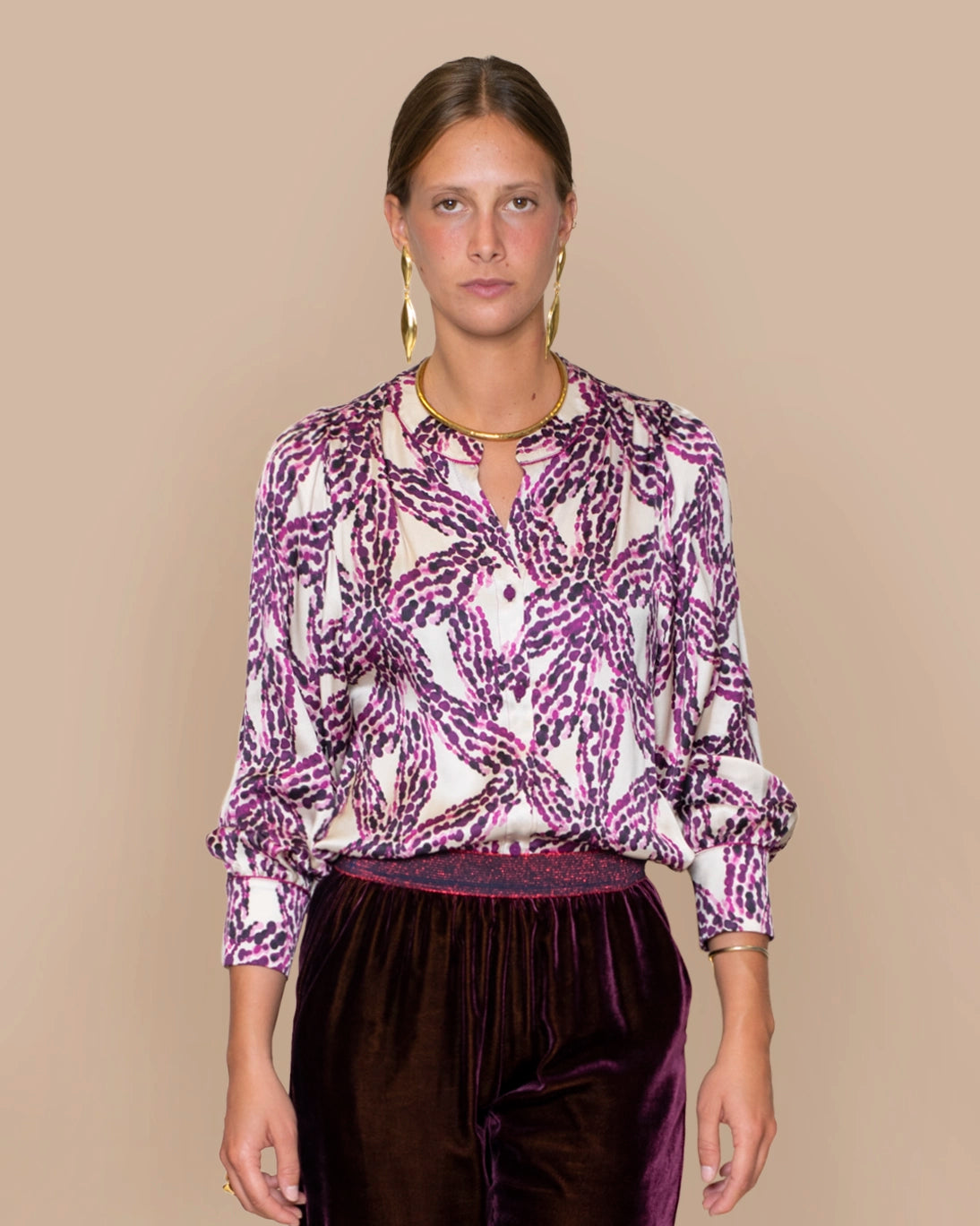CAMISA SATEN PORTLAND