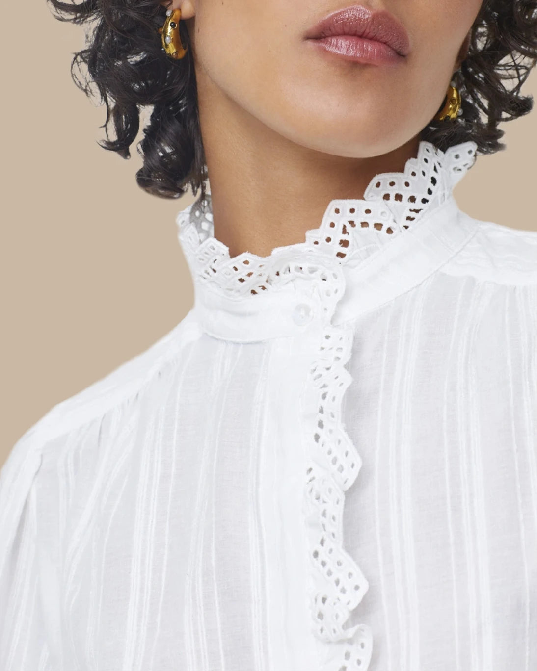 Blusa Lover blanca de la marca Suncoo