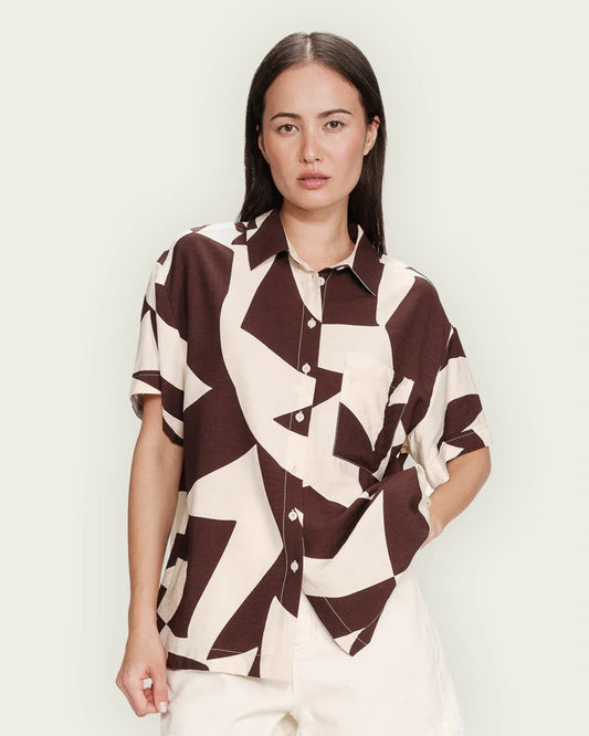 CAMISA VEIL CHOCOLATE