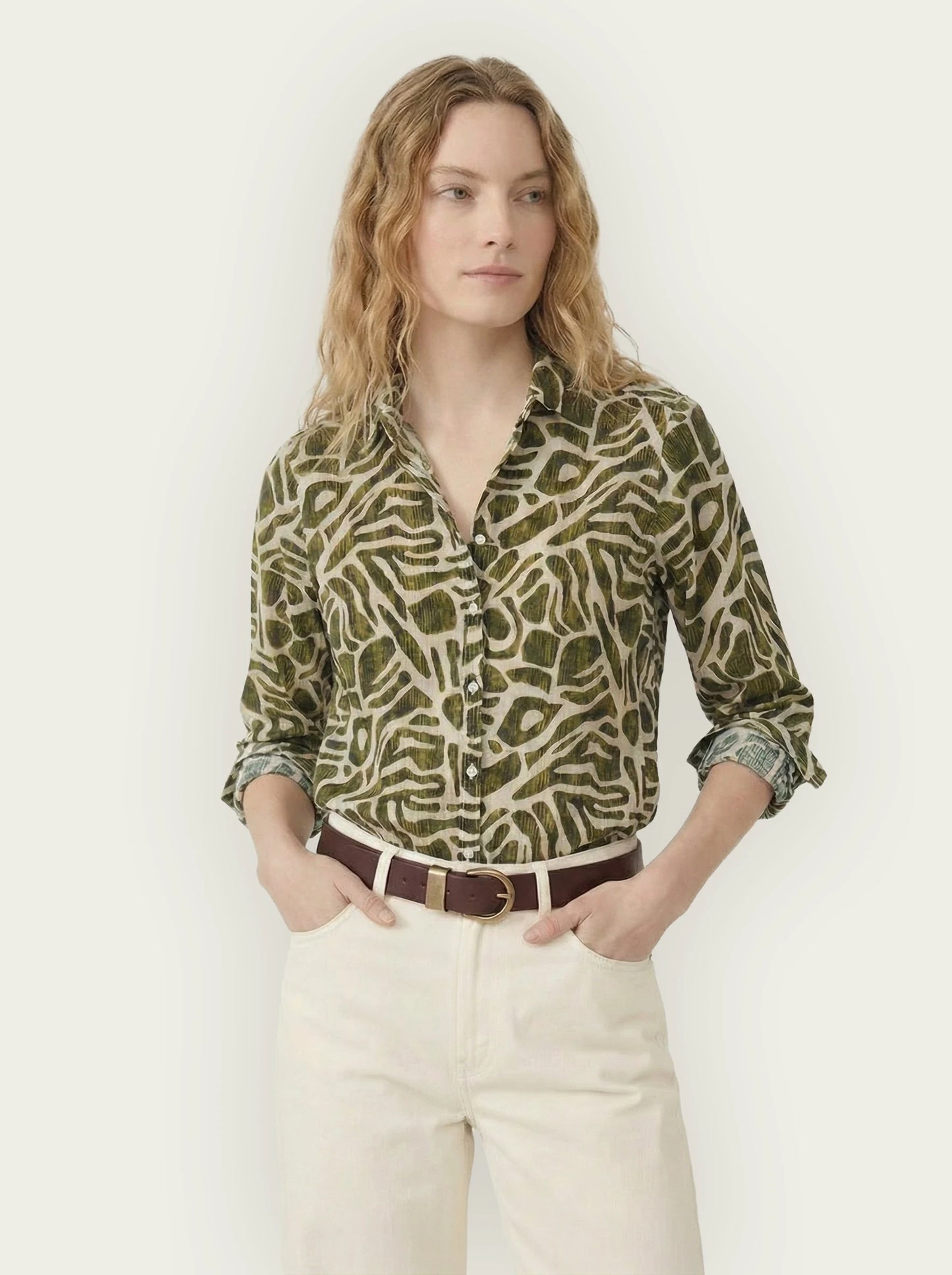 CAMISA CORAZÓN VERDE