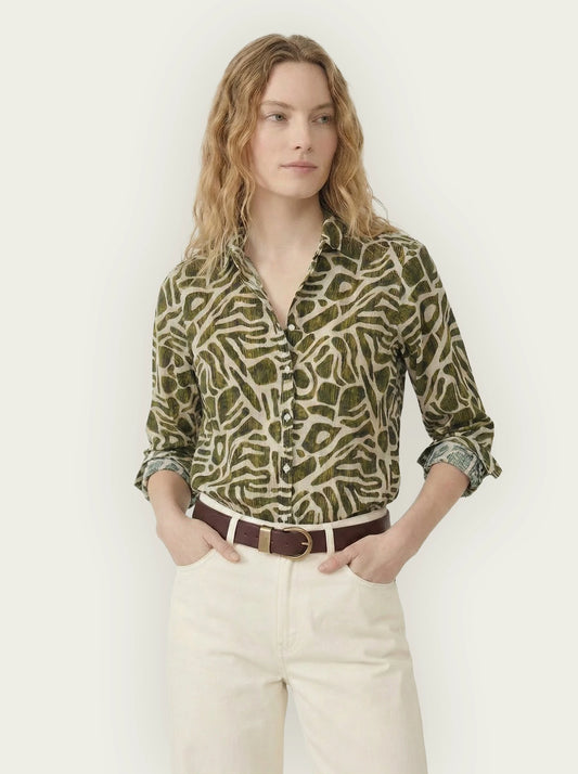 CAMISA CORAZÓN VERDE