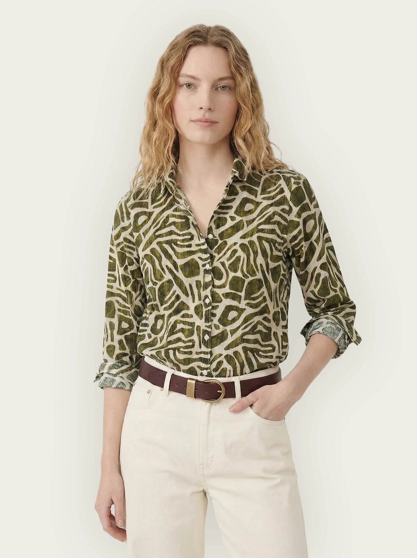 CAMISA CORAZÓN VERDE