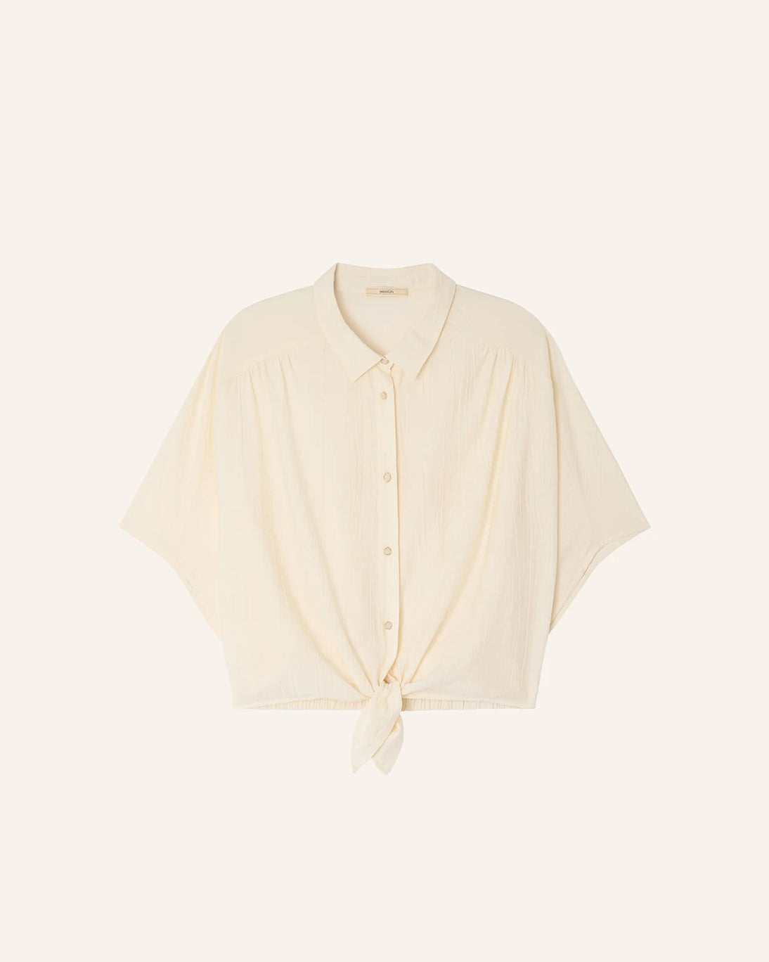 CAMISA ALFASSA CREMA