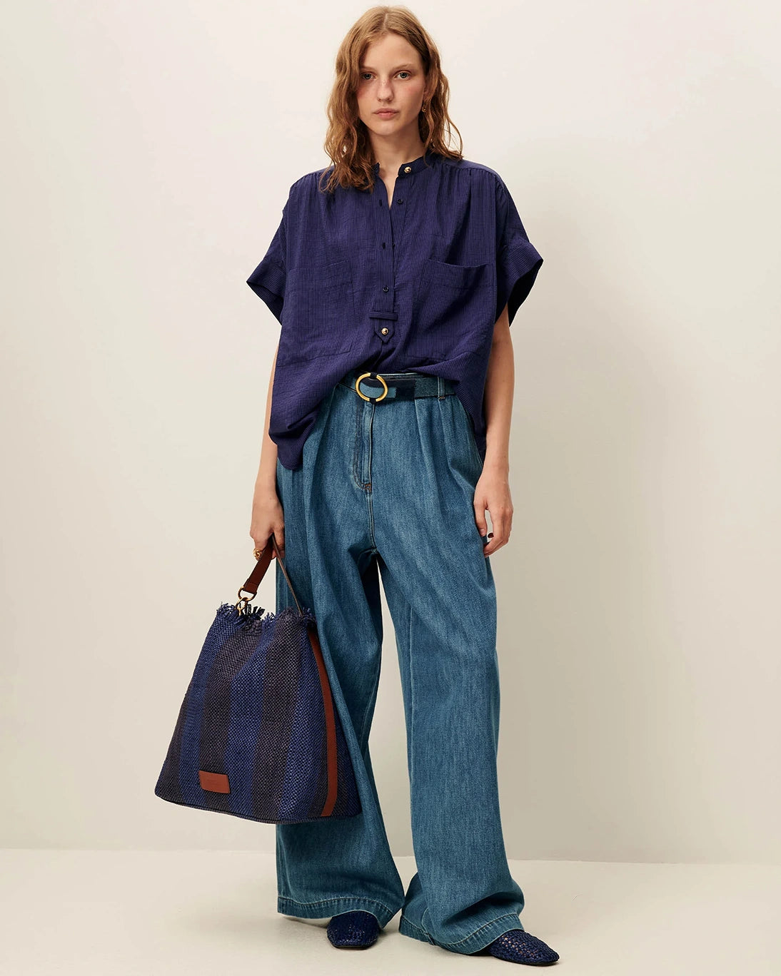 CAMISA CAMILLE AZUL