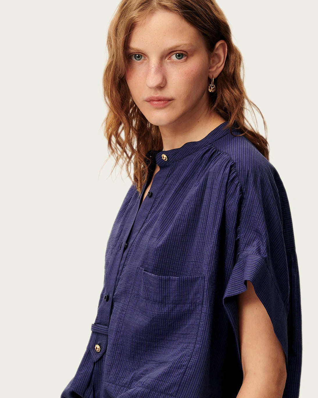 CAMISA CAMILLE AZUL