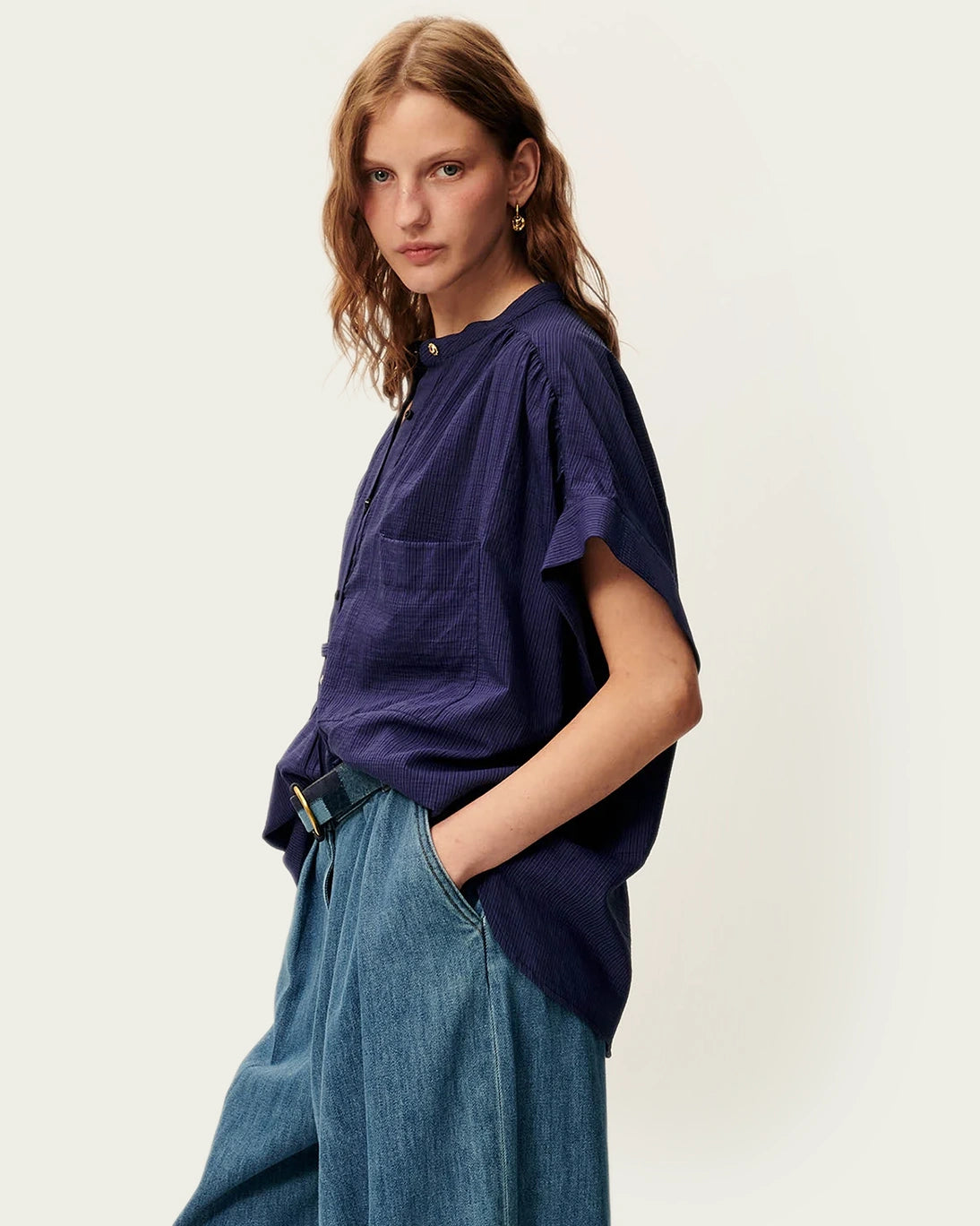 CAMISA CAMILLE AZUL