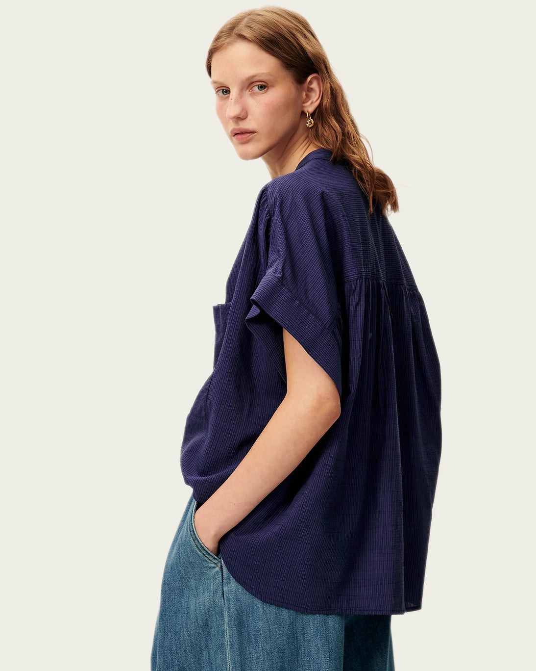 CAMISA CAMILLE AZUL