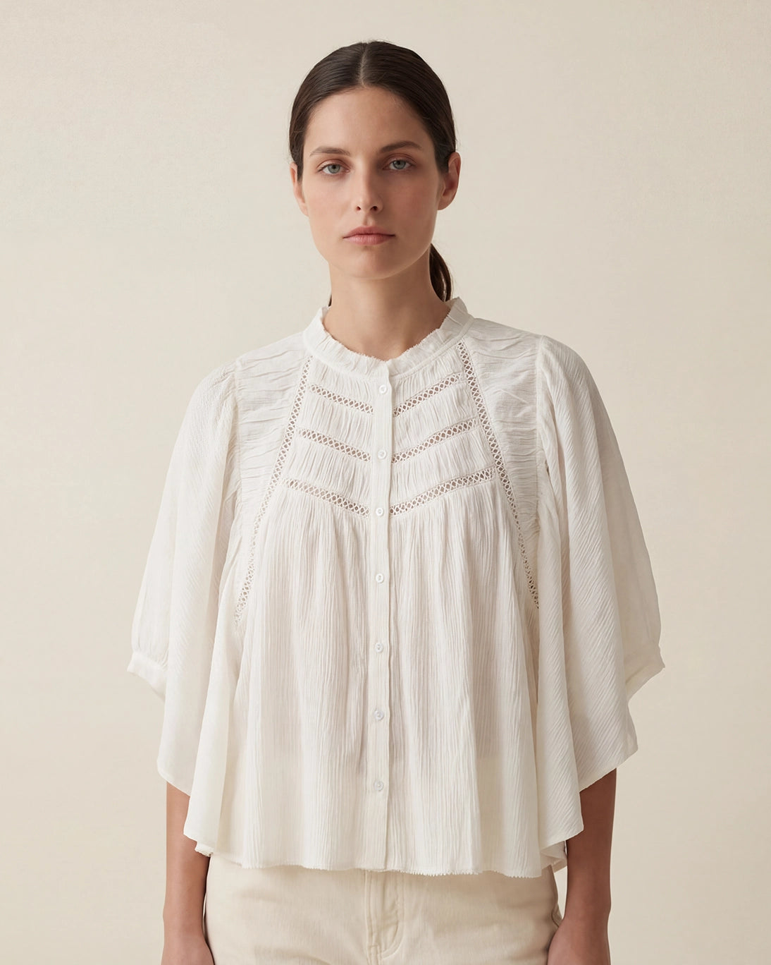 BLUSA BÁMBULA BLANCA