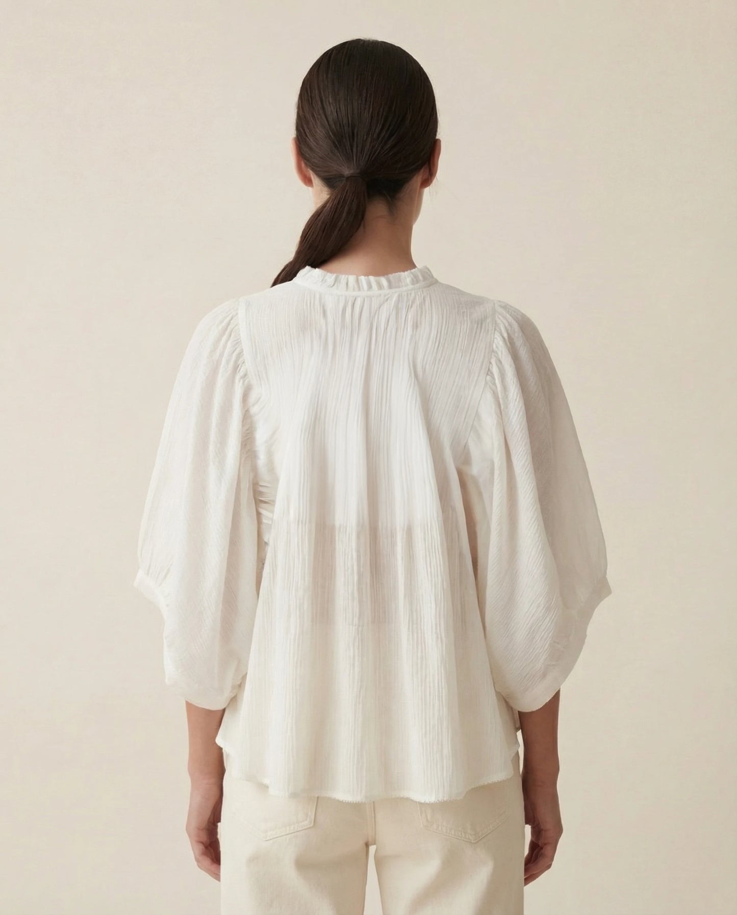 BLUSA BÁMBULA BLANCA