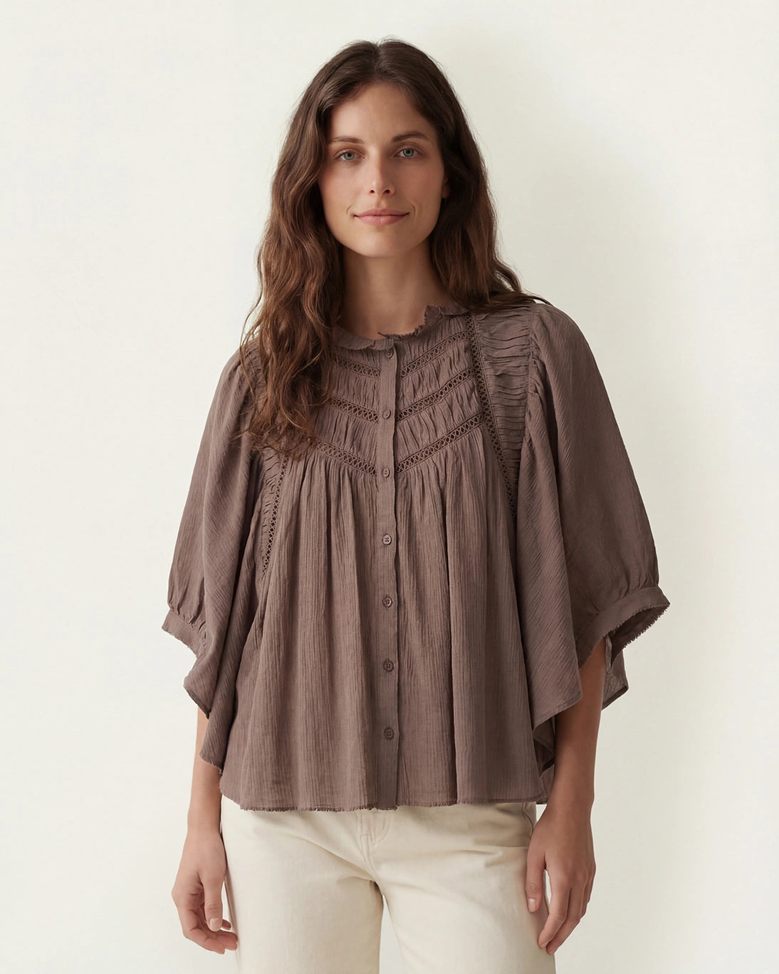 BLUSA BÁMBULA MOKA
