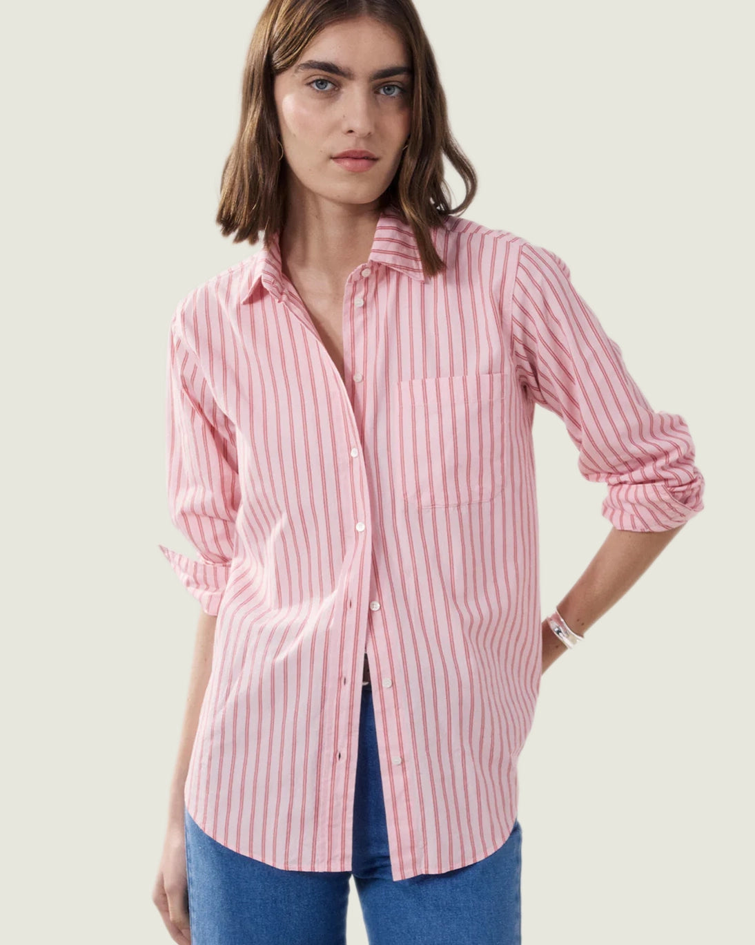 PINK COVER SHIRT