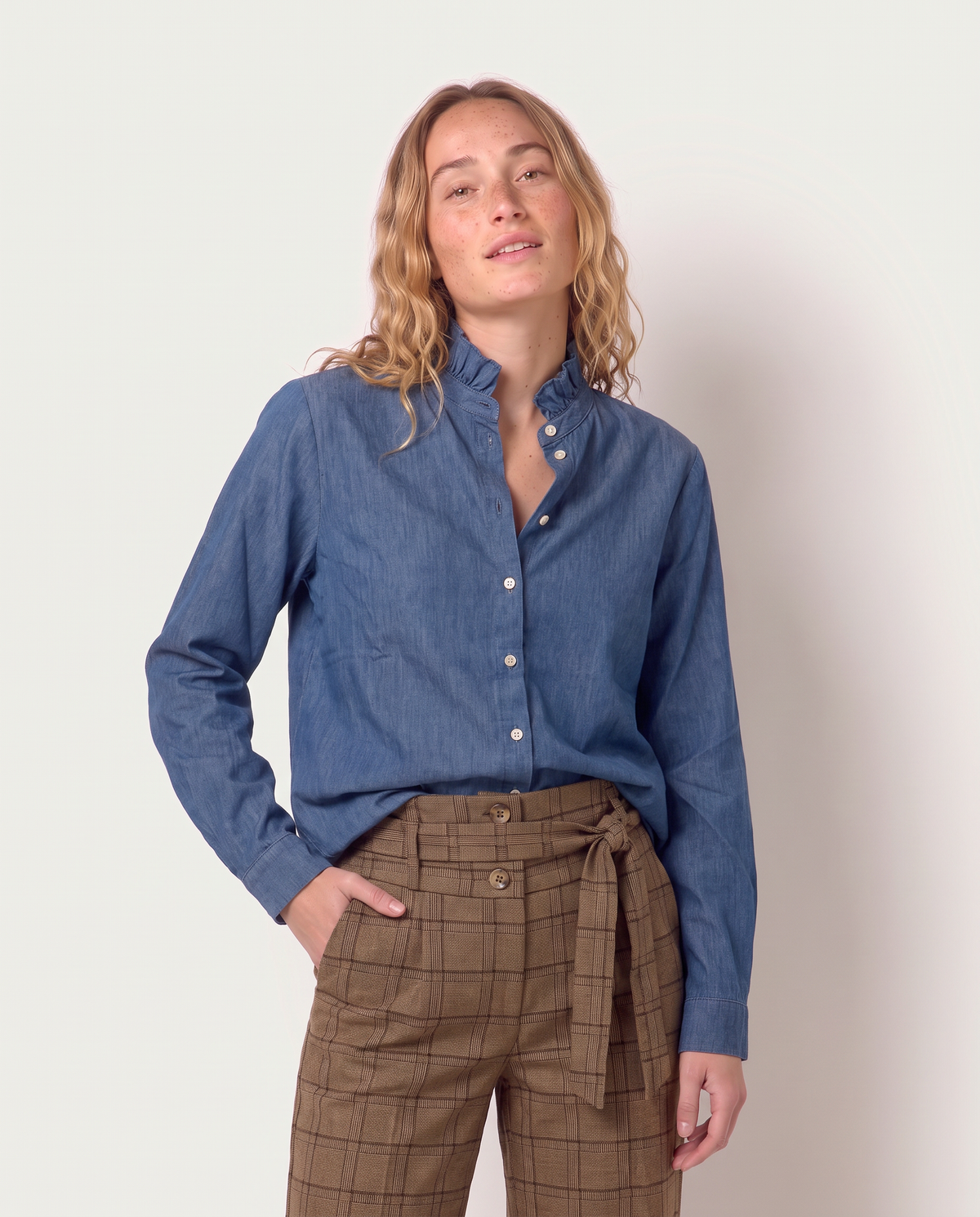 CAMISA CLEO CELESTE