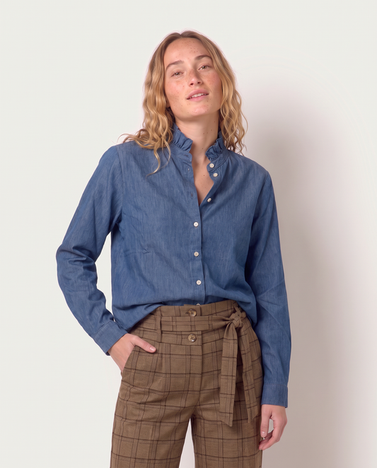 CAMISA CLEO CELESTE