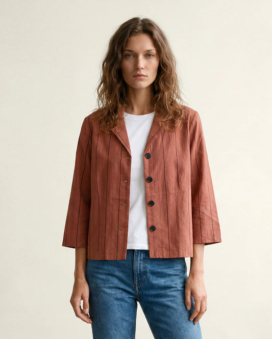 CHAQUETA TERRACOTA